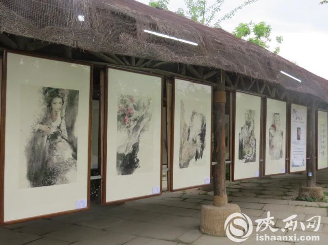 【三秦大地 西安+移動列表】周至縣舉辦“好風相從·踐行十九大精神”書畫展