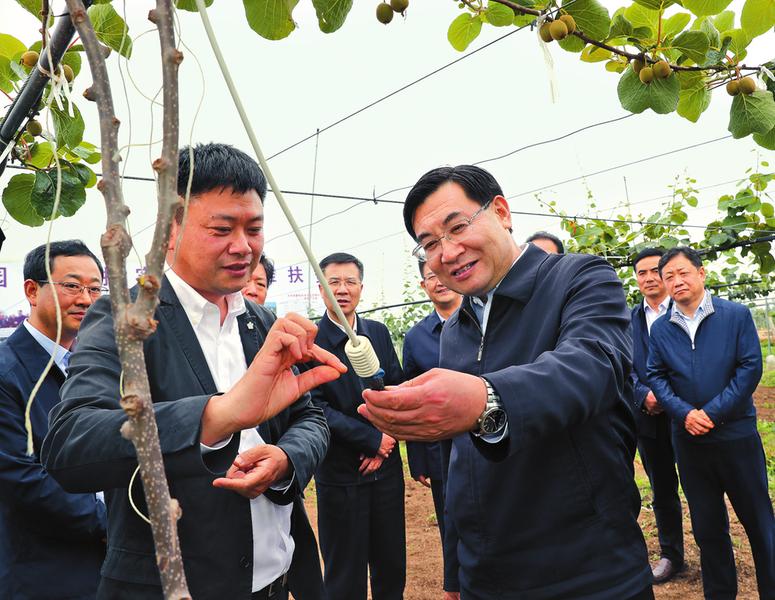 【頭條 加摘要】胡和平：堅決打贏打好精準脫貧攻堅戰