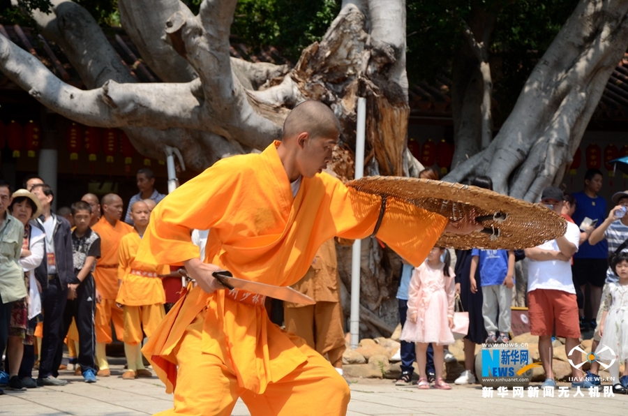 航拍泉州少林寺 感受禪武文化