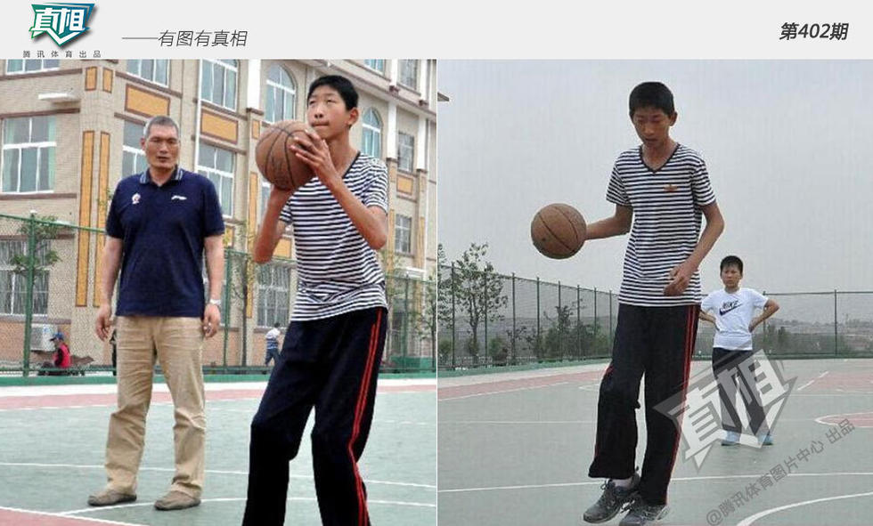 【真相】姚明後繼有人？ 神人14歲長到2米16