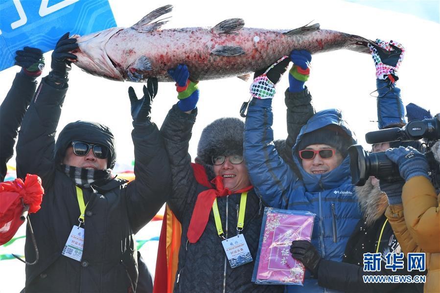 吉林：查幹湖冬捕頭魚拍出85萬高價