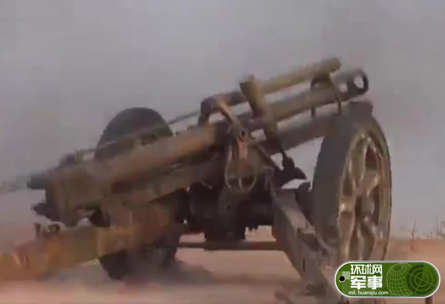 敘利亞戰場驚現二戰德軍大炮