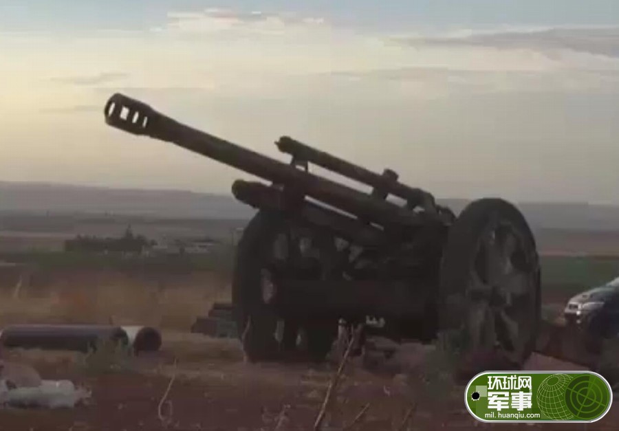 敘利亞戰場驚現二戰德軍大炮