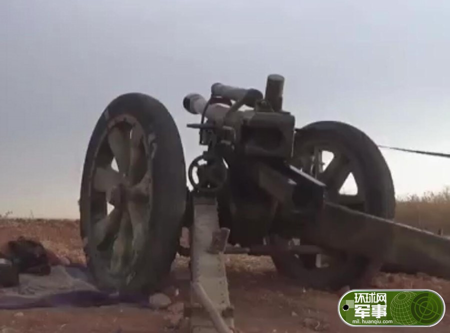 敘利亞戰場驚現二戰德軍大炮