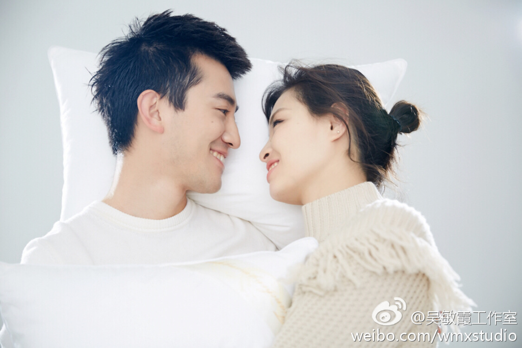 吳敏霞拿出了拍結婚照架勢 只為情人節虐狗