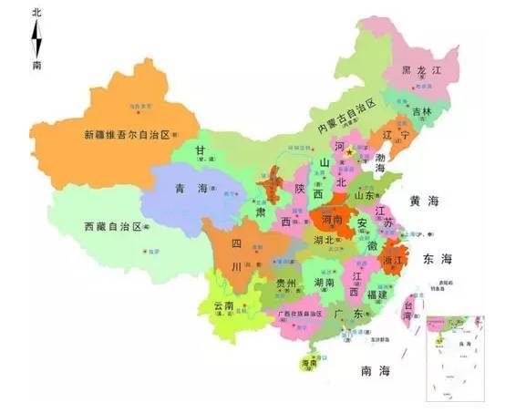 24張地圖+地理知識點背誦口訣！記憶就是這麼簡單！