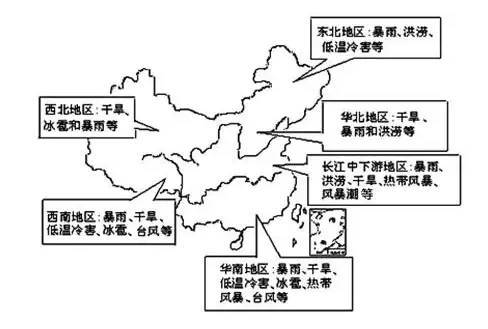 24張地圖+地理知識點背誦口訣！記憶就是這麼簡單！