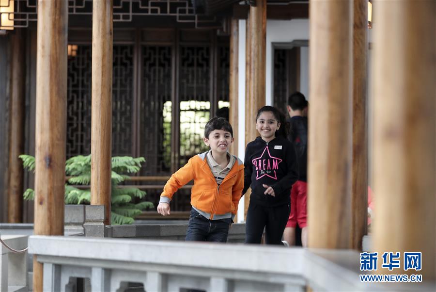 美國紐約大都會博物館裏的蘇式園林