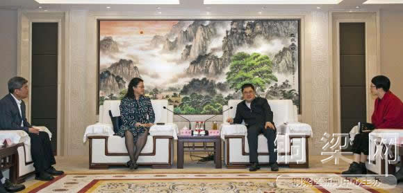 【區縣聯動】【銅梁】銅梁區區委書記唐小平會見中國銀行總行客人【區縣聯動】銅梁區：唐小平會見中國銀行總行客人