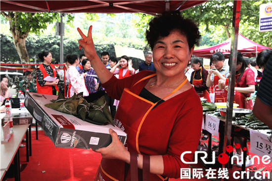 已過審【CRI專稿列表】渝北：星湖路社區開展"品味端午·傳承文明"活動