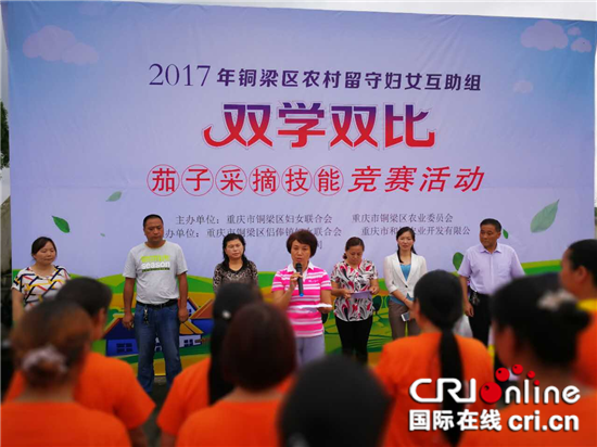 已過審【銅梁】銅梁區婦聯組織留守婦女開展"雙學雙比"茄子採摘技能競賽