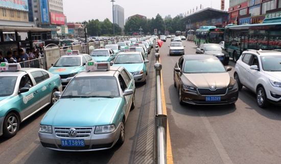 濟南火車站廣場周邊道路設為禁停區
