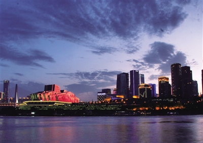 【渝情渝景】月光下的江北夜景亮出“高顏值”