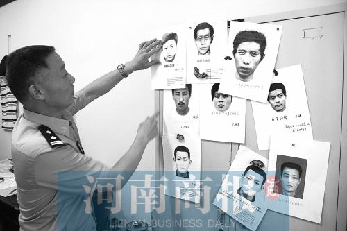 【河南在線列表】鄭州有個“神筆警察” 通過目擊者描述就能畫出嫌犯