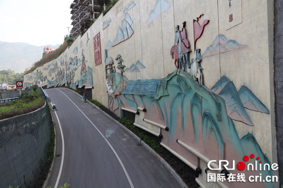 已過審【行遊巴渝標題摘要】重慶巫山壁畫長廊 將歷史凝固在墻壁上