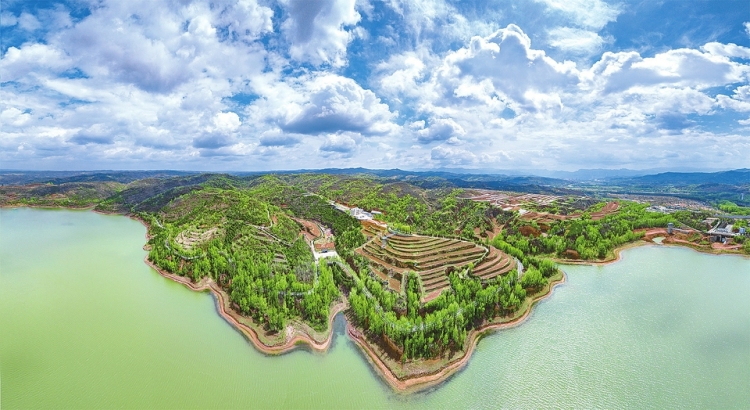 湖光山色兩相宜_fororder_山西