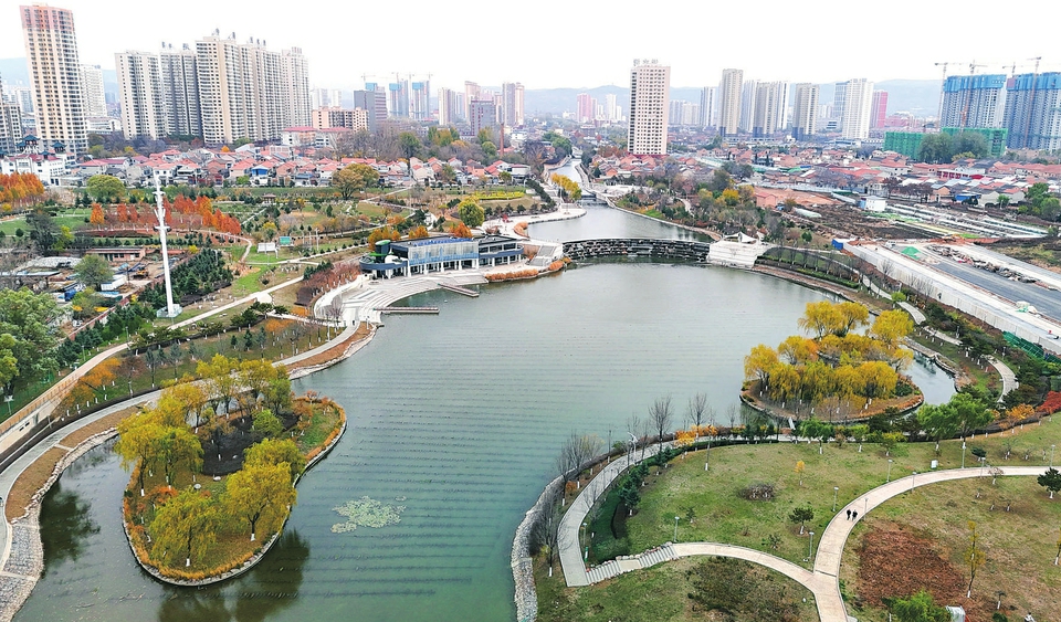 長治市長子門公園景色宜人
