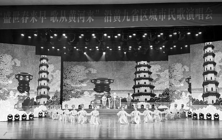 沿黃九省區城市民歌演唱會在太原舉行_fororder_b3d64828aeddfbf98605116befe6e400
