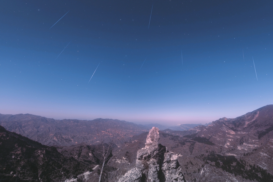 雙子座流星雨如期而至陽泉