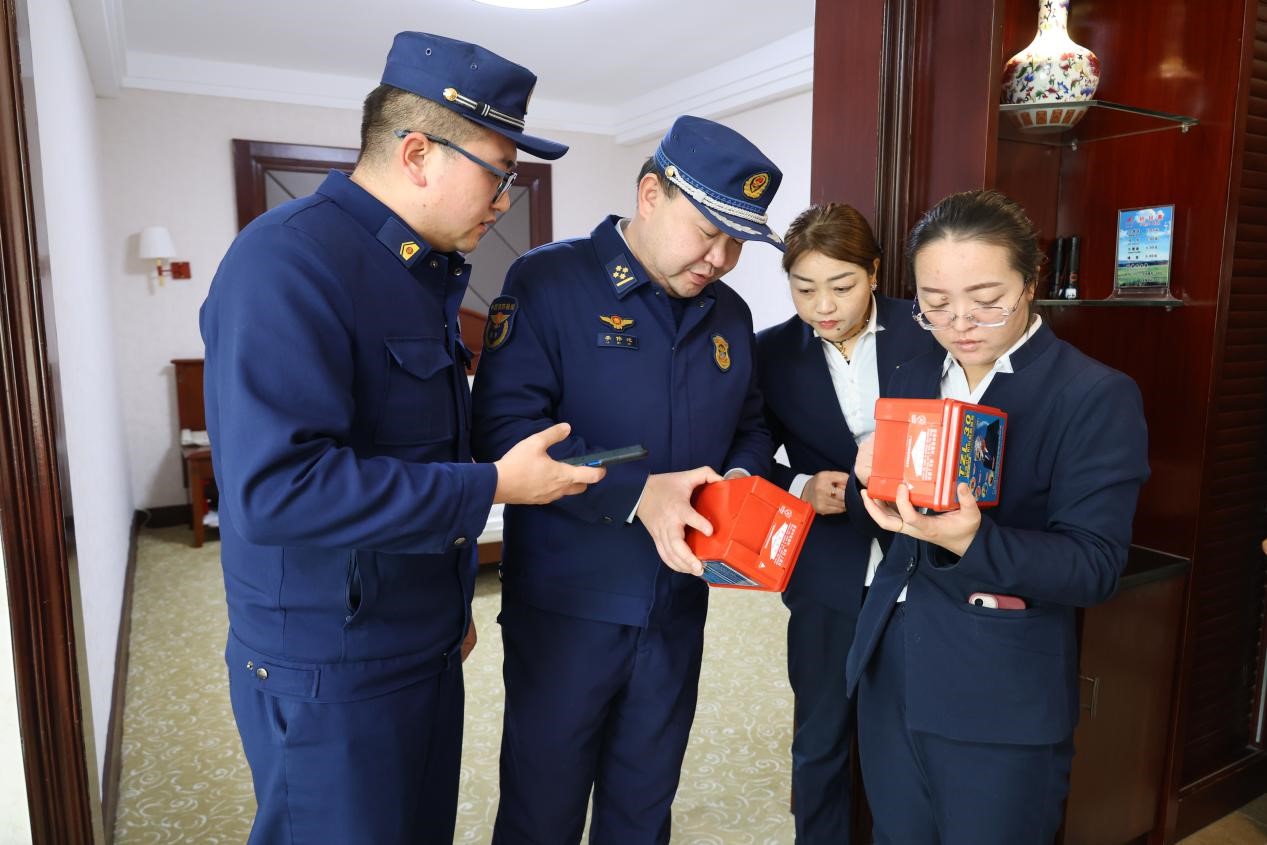 張掖肅南消防：酒店消防強賦能 自救技能穩提升