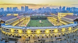 天津市五大道民園“落雪”