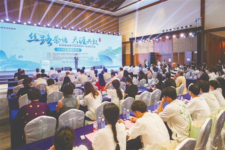 2024三亞國際茶薈舉辦 共探茶業新質發展之路