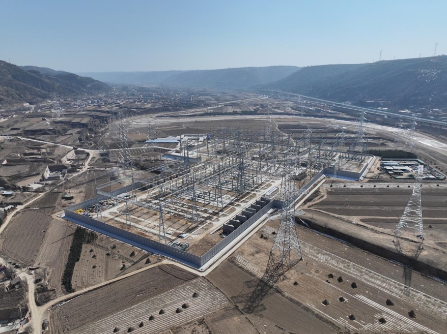 【原創】“隴電入魯”配套甘肅慶陽北750千伏輸變電工程建成投運_fororder_微信截圖_20250304094244