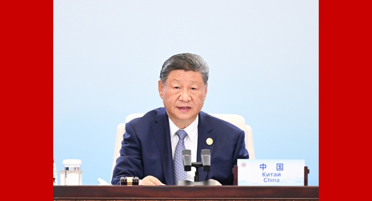 習近平主持上海合作組織成員國元首理事會第二十五次會議併發表重要講話