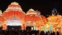 津彩過大年 | 天津薊州人民公園新春燈會來了！_fororder_等會哈