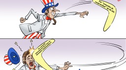 【Caricatura editorial】El daño derivado del efecto búmeran