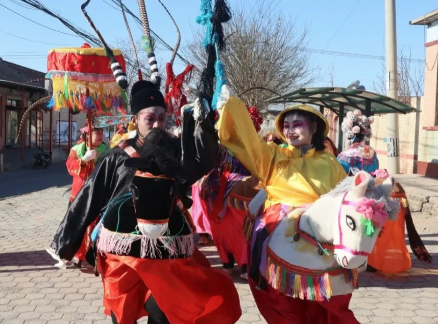 津彩過大年 | 來武清賞非遺“竹馬會”！給新年一點小小的震撼！