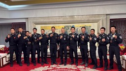 安徽特警創造歷史載譽而歸 勇奪世界團體第三