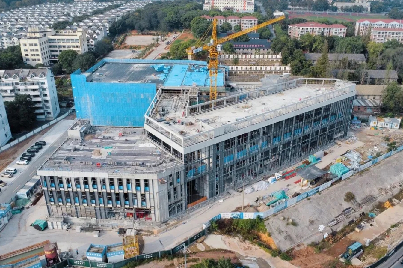 浙江金華五星綜合文體中心項目建設刷新“進度條”