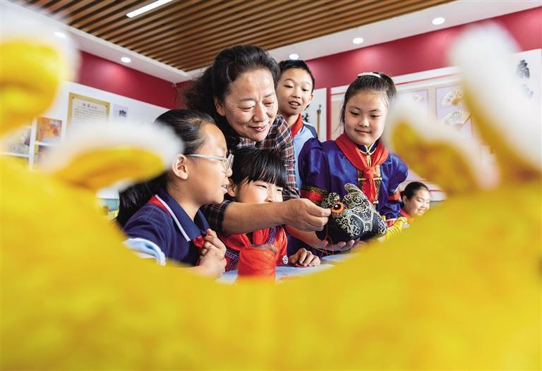 非遺，在青城校園“潮”起來！