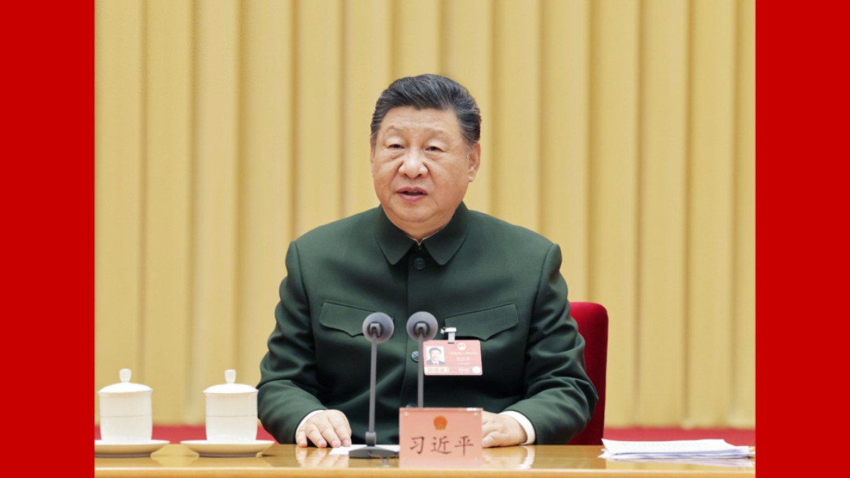 習近平出席解放軍和武警部隊代表團全體會議_fororder_1772883125784_262