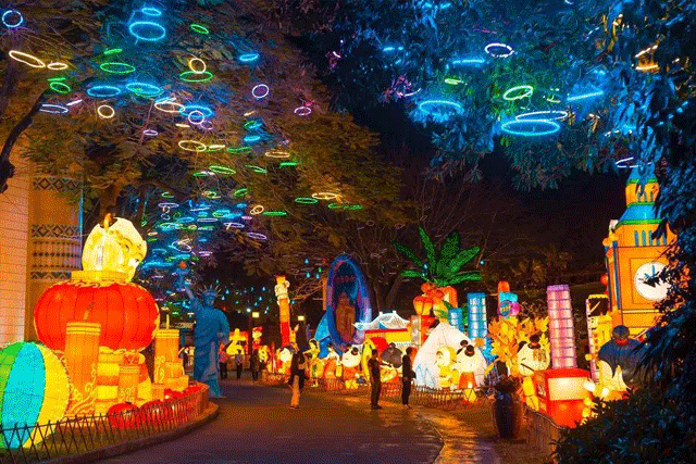 津彩過大年 | 天津薊州人民公園新春燈會來了！