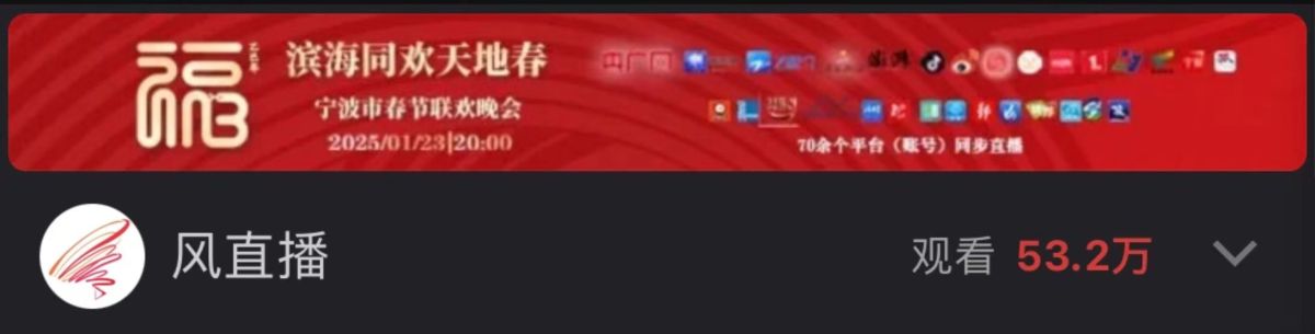 累計總傳播量破5億！海內外網友點讚寧波春晚