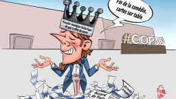 【Actualité en caricature】«un Mauvais payeur» dans la protection de l'environnement