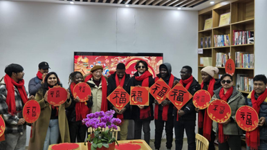淮安清江浦非遺點亮春節 國際友人沉浸式體驗中國年味