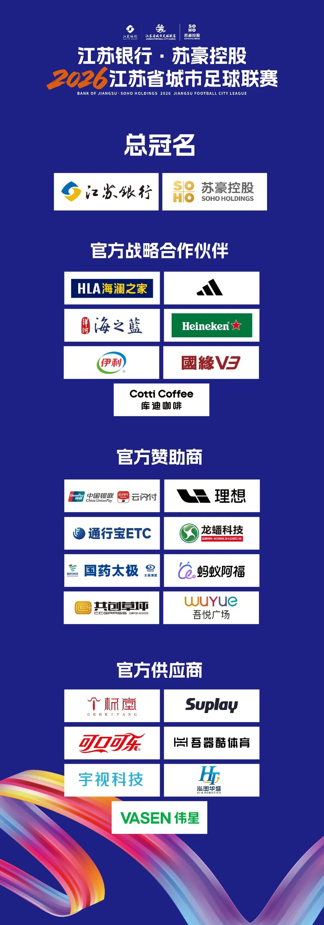 2026江蘇省城市足球聯賽贊助商名單公佈！_fororder_640