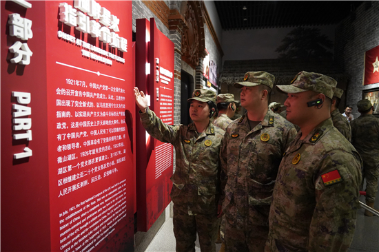 徐州市雲龍區人武部組織黨員開展紅色教育主題黨日活動_fororder_圖片4_副本