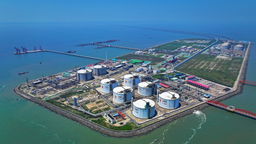 江蘇首座海島型變電站在如東投運