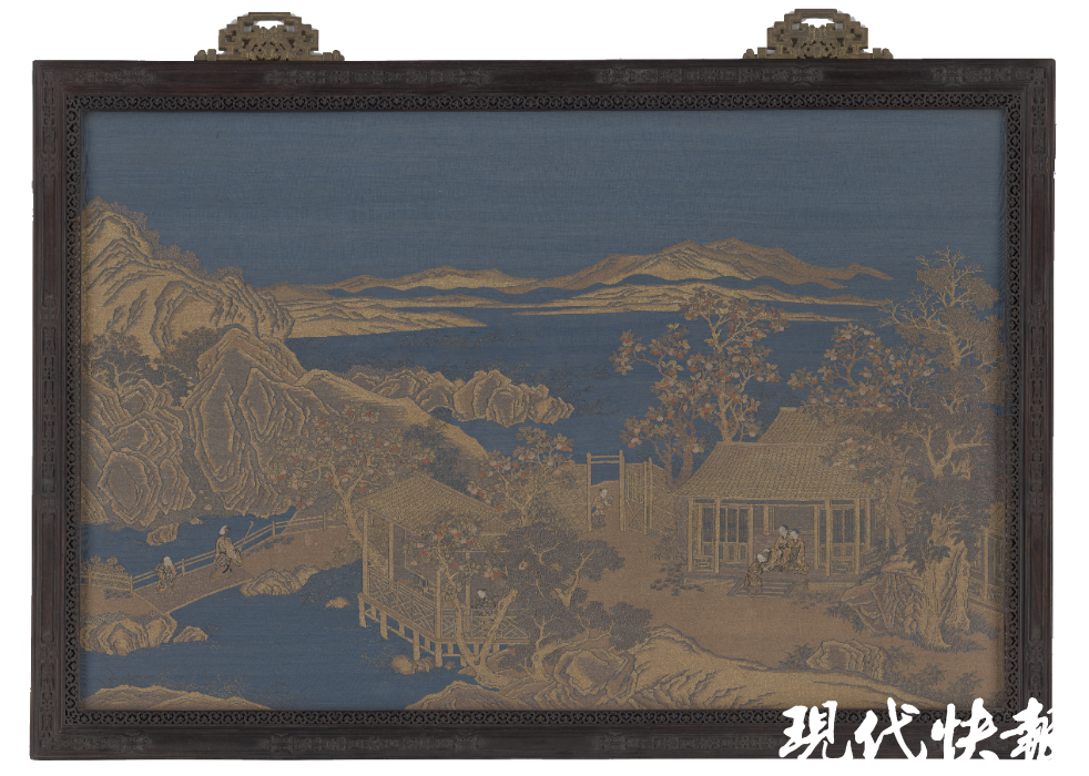 故宮博物院藏織繡珍品亮相蘇州