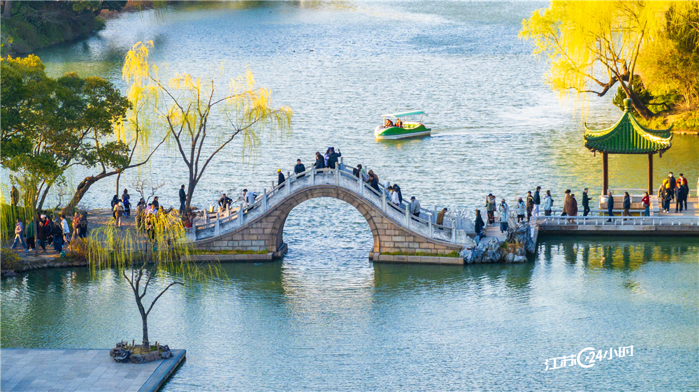 揚州：瘦西湖春景如畫