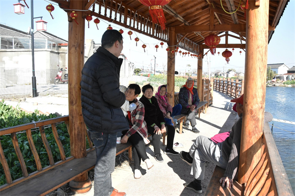 泰州興化戴南孫王村:兩條河邊棧道“串”起“百姓旅遊景點”_fororder_19
