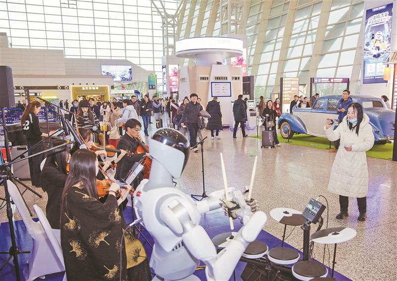“AI樂之城”年度首發場景啟航 無錫碩放機場為人工智能領域新技術、新産品提供“實戰檢驗場”_fororder_a5866454-9c48-40b0-a11b-9b9b31aa5efb