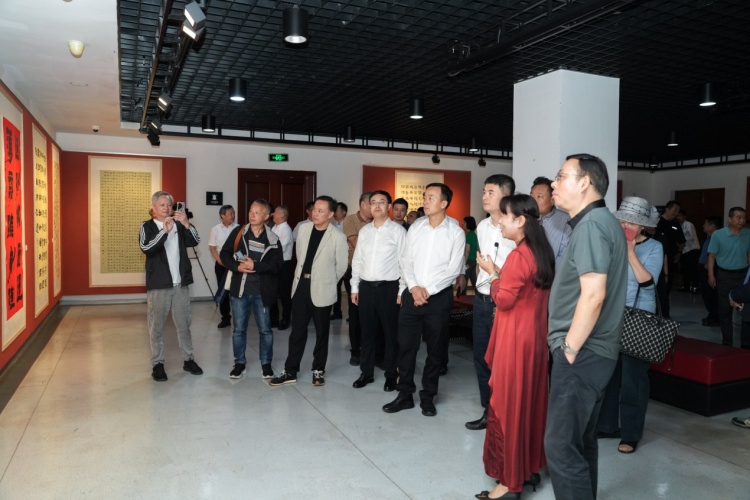 “秦風漢韻 大美咸陽”咸陽美術書法作品泰州交流展在泰州開展_fororder_圖片21