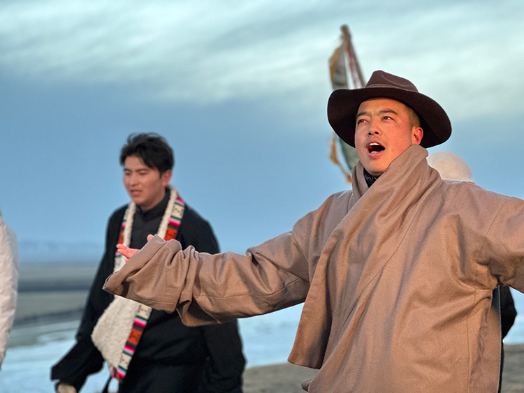 《愛在阿壩》拍攝花絮——若爾蓋黃河九曲第一灣景區