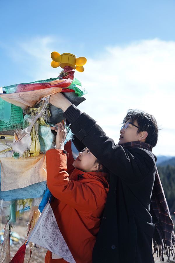 《愛在阿壩》拍攝花絮——小金縣兩河口鎮木城村