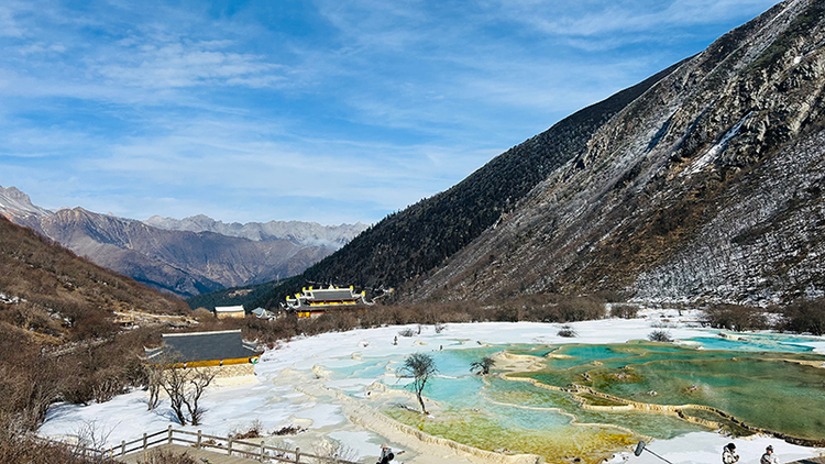 《愛在阿壩》拍攝花絮——黃龍景區